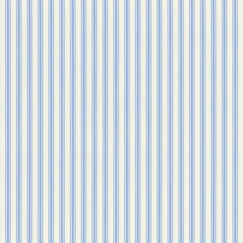 Ian Mankin Ticking Stripe 1 Sky Wallpaper