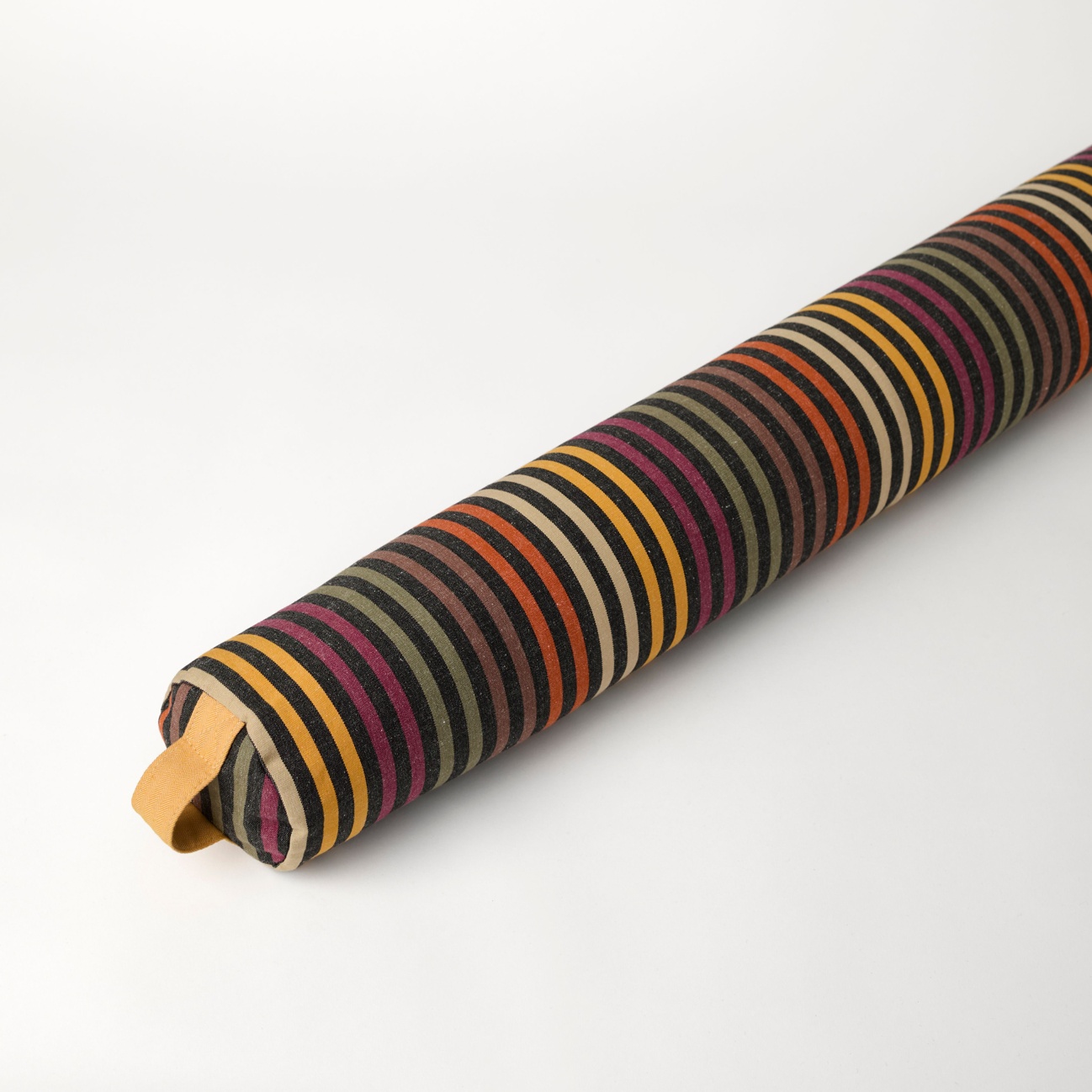 Ian Mankin Home Palette Stripe Cinder Draught Excluder