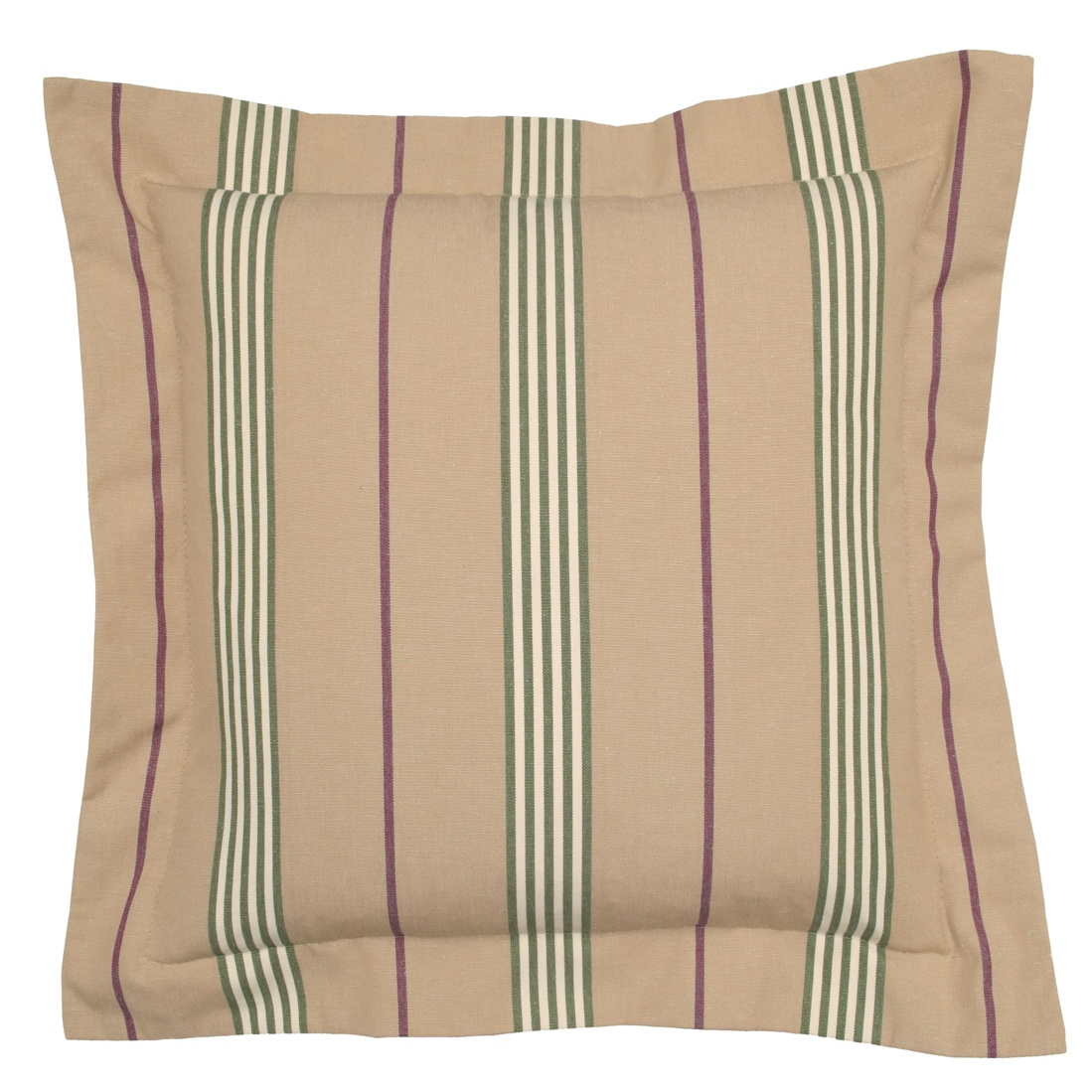 Ian Mankin Home Gallery Stripe Rustic Small Oxford Edge Cushion