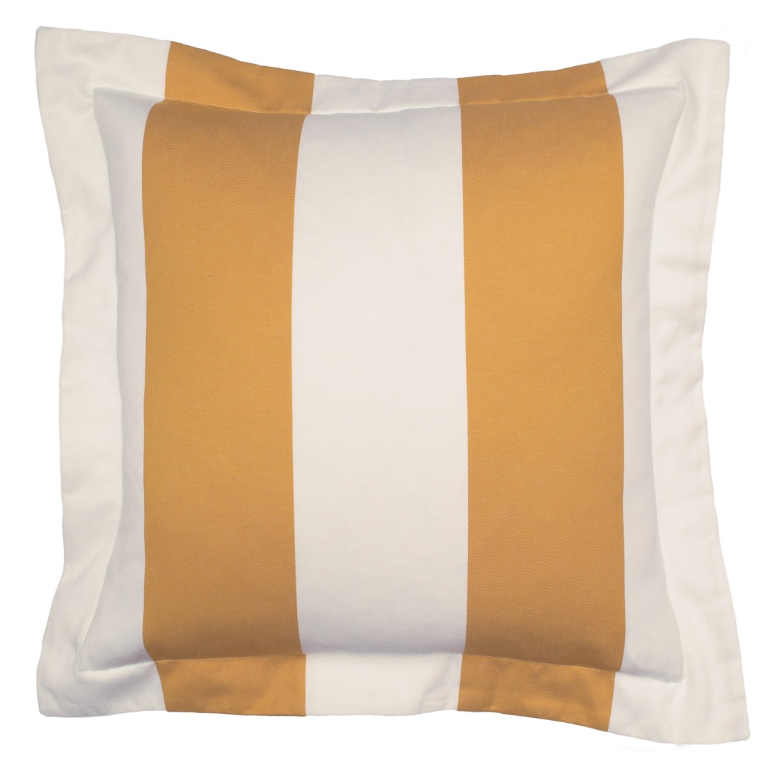 Ian Mankin Home Studio Ochre Large Oxford Edge Cushion