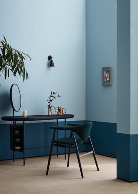 Dressing Room - Pompadour & Braze Blue  - The 1829 Vintage Collection