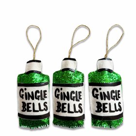 Gingle Bells Novelty Christmas Tree Ornament Bauble