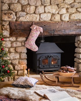 Connie Blooms Stocking