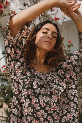 Bohemia Dress - Print Sisters Loungewear