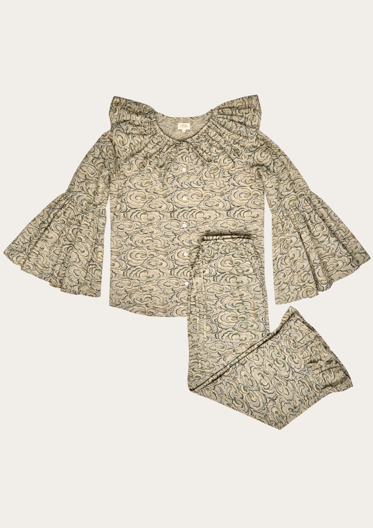 Kumo Clouds Two Piece Lounge Wear