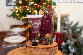 Christmas Wreath Cinnamon & Orange Hand Cream