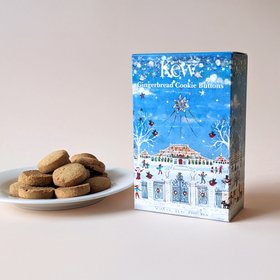 Kew Christmas Gingerbread Cookie Buttons