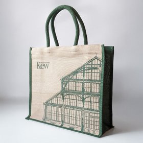 Kew Temperate House Jute Tote Bag