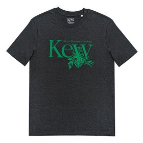 Kew Dark Grey T-shirt with Botanic Logo, assorted sizes