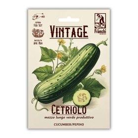 Vintage Cucumber Marketmore 'Mezzo Lungo' Seeds