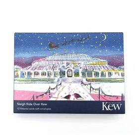 'Sleigh Ride Over Kew' Christmas Cards, Pack of 12
