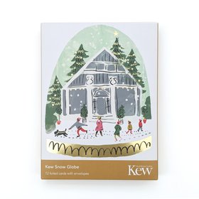 'Kew Snow Globe' Christmas Cards, Pack of 12