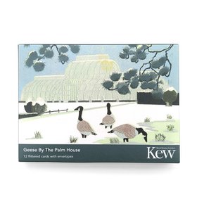 'Geese by the Palm House' Christmas Cards, Pack of 12