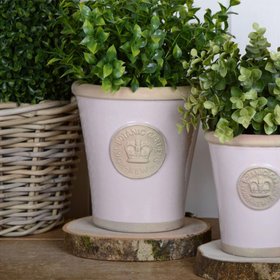 Kew Long Tom Flower Pot, Calamine Pink - Medium