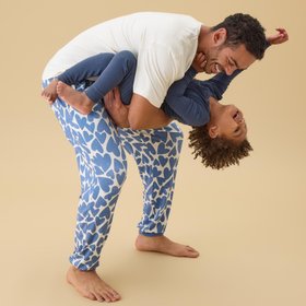 Men's Blue Hearts Pyjamas