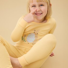 Easter Bunny Ribbed Pyjamas