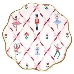 Nutcracker Ballet Dinner Plates (x 8)