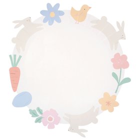 Easter Icons Edged Dinner Plates (x 8)