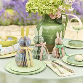 Meri Meri x Liberty Paper Honeycomb Bunnies (x 3)