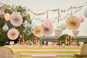 Meri Meri x Liberty Pastel Floral Lanterns (x 3)