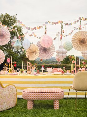 Meri Meri x Liberty Pastel Floral Lanterns (x 3)