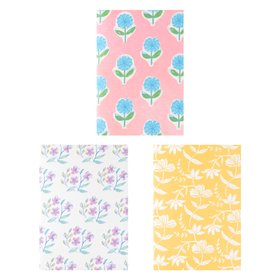 Flora Softcover Notebook Set (x 3)