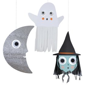 Giant Halloween Character Hanging Decorations (x 3)