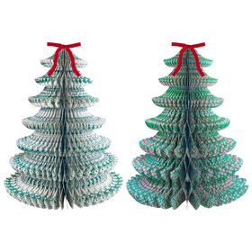 Meri Meri x Liberty Giant Paper Honeycomb Trees (x 2)