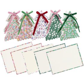 Meri Meri x Liberty Christmas Cards (x 10)