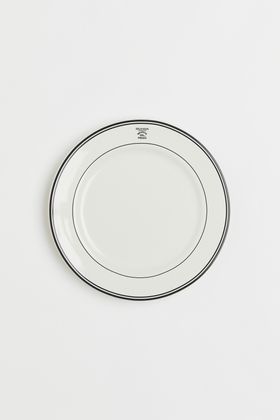 H&M Home - Stoneware plate - Black