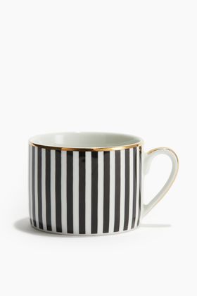 H&M Home - Porcelain cup - Black