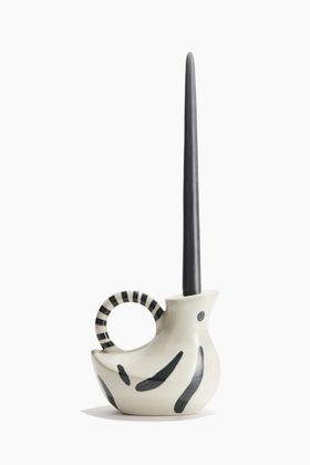 H&M Home - Stoneware candlestick - White