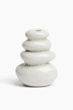 H&M Home - Stoneware vase - White