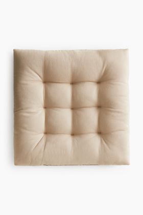 H&M Home  - Twill seat cushion - Brown - size: 38x38
