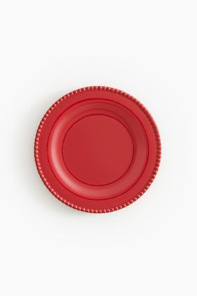 H&M Home - Stoneware plate - Red