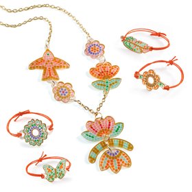 Djeco Feather & Lotus - Do it yourself - Magic Plastic