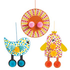 Djeco Dots and Pompoms – In the Sky