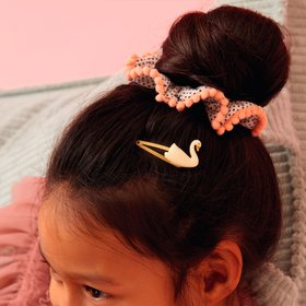 Djeco - Plume - Anna Scrunchie + Violette hair clips