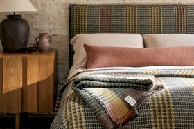 EMBARGO SEPTEMBER Launch, Naturalmat X Wallace Sewell Wool Throw £350