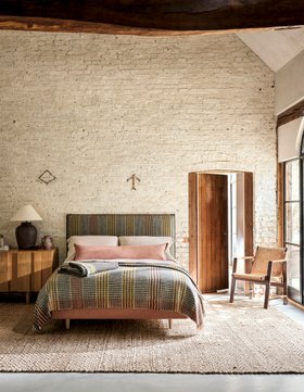 EMBARGO SEPTEMBER Launch, Naturalmat X Wallace Sewell Wool Throw £350