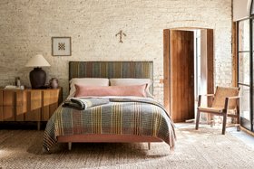 EMBARGO SEPTEMBER Launch, Naturalmat X Wallace Sewell Wool Throw £350