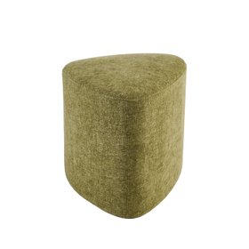 Alder Footstool - Moss Green