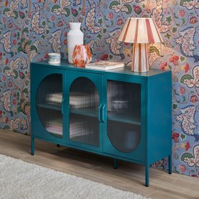 Conan 3 Door Sideboard in Lagoon Teal Blue - New In for Autumn/Winter 2026