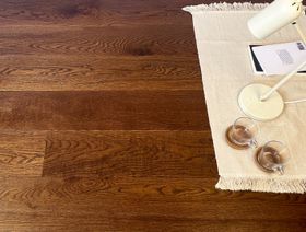 Honey Glazed Oak Plank, Brushed & UV Lacquered   190mm X 15mm Engineered Wood Flooring FULL RES