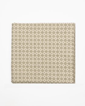 Mixed Green Diamond Print - Block Printed Cotton Tablecloth