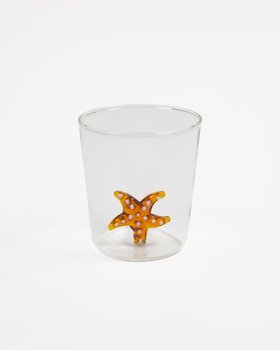 Starfish Glass Tumblers, Set Of 2