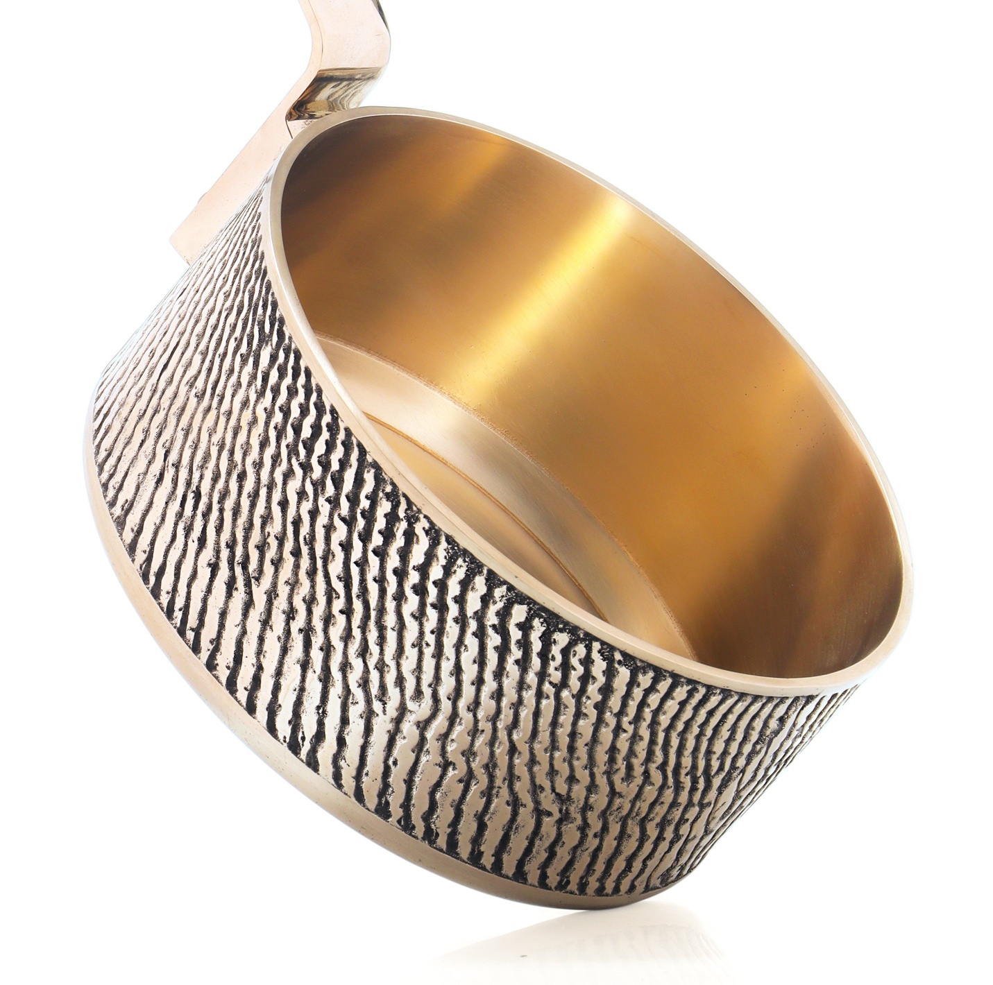 Cast Bronze Saucepan