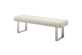 Platinum Lena Small Dining Bench, Available Exclusively At DFS From December 2025