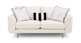 Amanda Holden Luvvie 3 Seater Sofa In Boujee Cream, Available Exclusively At DFS (1)