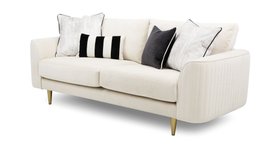 Amanda Holden Luvvie 4 Seater Sofa In Boujee Cream, Available Exclusively At DFS (1)(1)